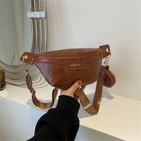 Women's Fashion Solid Color Pu Leather Waist Bags main image 1