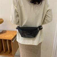Women's Fashion Solid Color Pu Leather Waist Bags main image 4