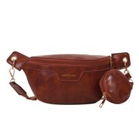 Women's Fashion Solid Color Pu Leather Waist Bags main image 5