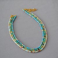 1 Piece Retro Geometric Beaded Handmade Women's Necklace main image 2