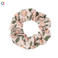 Pastoral Fruit Cloth Printing Pleated Hair Tie 1 Piece main image 2