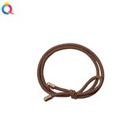 Fashion Knot Bow Knot Twist Rubber Band Metal Layered Hair Tie 1 Piece main image 4