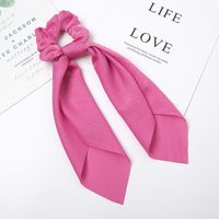 Simple Style Solid Color Cloth Pleated Hair Tie 1 Piece sku image 5
