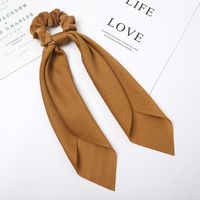Simple Style Solid Color Cloth Pleated Hair Tie 1 Piece sku image 9