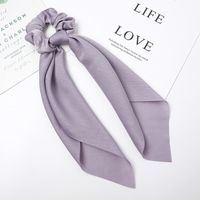 Simple Style Solid Color Cloth Pleated Hair Tie 1 Piece sku image 2