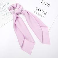 Simple Style Solid Color Cloth Pleated Hair Tie 1 Piece sku image 3