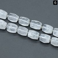 Crystal Square Cylindrical Beads Diy Hand-made Bracelet Necklace Jewelry Accessories sku image 12