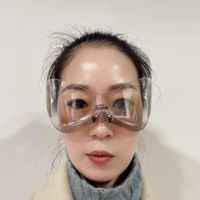 Streetwear Einfarbig Acryl-schmetterlings Rahmen Rahmenlose Sport-sonnenbrille sku image 8