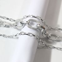 1 Piece Vintage Style Geometric Aluminum Women's Layered Necklaces main image 5
