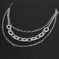 1 Piece Vintage Style Geometric Aluminum Women's Layered Necklaces main image 4