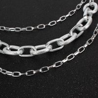1 Piece Vintage Style Geometric Aluminum Women's Layered Necklaces main image 3