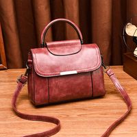 Women's Small All Seasons Pu Leather Basic Handbag sku image 3
