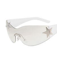 Y2k Star Pc Special-shaped Mirror Frameless Women's Sunglasses sku image 8