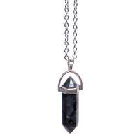 Bullet Crystal Pendant Necklace Fashion Couple Jewelry Wholesale sku image 58