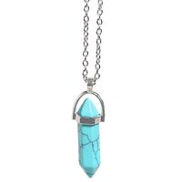Bullet Crystal Pendant Necklace Fashion Couple Jewelry Wholesale sku image 32