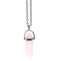 Bullet Crystal Pendant Necklace Fashion Couple Jewelry Wholesale sku image 31