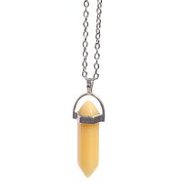 Bullet Crystal Pendant Necklace Fashion Couple Jewelry Wholesale sku image 2