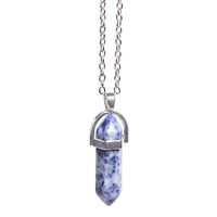 Bullet Crystal Pendant Necklace Fashion Couple Jewelry Wholesale sku image 18