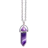Bullet Crystal Pendant Necklace Fashion Couple Jewelry Wholesale sku image 74