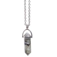 Bullet Crystal Pendant Necklace Fashion Couple Jewelry Wholesale sku image 50