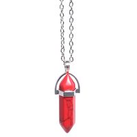 Bullet Crystal Pendant Necklace Fashion Couple Jewelry Wholesale sku image 10