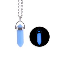 Bullet Crystal Pendant Necklace Fashion Couple Jewelry Wholesale sku image 11