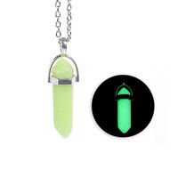 Bullet Crystal Pendant Necklace Fashion Couple Jewelry Wholesale sku image 12