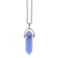 Bullet Crystal Pendant Necklace Fashion Couple Jewelry Wholesale sku image 3