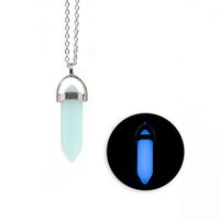Bullet Crystal Pendant Necklace Fashion Couple Jewelry Wholesale sku image 13