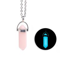 Bullet Crystal Pendant Necklace Fashion Couple Jewelry Wholesale sku image 14
