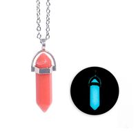 Bullet Crystal Pendant Necklace Fashion Couple Jewelry Wholesale sku image 15