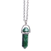 Bullet Crystal Pendant Necklace Fashion Couple Jewelry Wholesale sku image 41