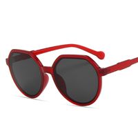 Casual Solid Color Pc Round Frame Full Frame Men's Sunglasses sku image 2