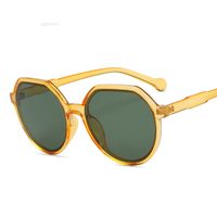 Casual Solid Color Pc Round Frame Full Frame Men's Sunglasses sku image 3