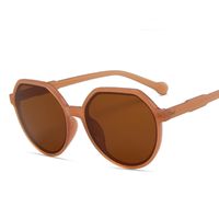 Casual Solid Color Pc Round Frame Full Frame Men's Sunglasses sku image 4