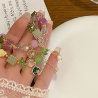 1 Piece Sweet Geometric Crystal Women's Bracelets main image 2