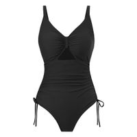 Women's Sexy Solid Color Backless One Piece main image 2