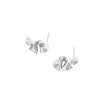 1 Pair Fashion Solid Color Sterling Silver Plating Ear Studs main image 5