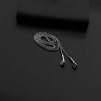 Hip-hop Cross Star Snake Stainless Steel Alloy Plating Pendant Necklace sku image 2