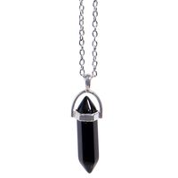 Bullet Crystal Pendant Necklace Fashion Couple Jewelry Wholesale sku image 4