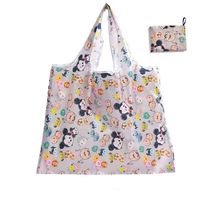 Cute Pastoral Flower Polyester Composite Needle Punched Cotton Shopping Bags sku image 49