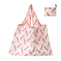 Cute Pastoral Flower Polyester Composite Needle Punched Cotton Shopping Bags sku image 50