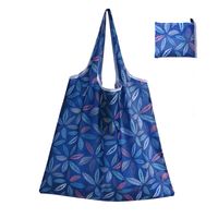 Cute Pastoral Flower Polyester Composite Needle Punched Cotton Shopping Bags sku image 37