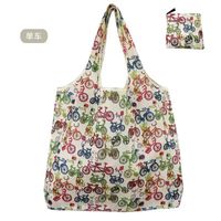 Fashion Geometry Polyester Household Shopping Bag sku image 147