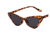 Fashion Resin Cat Eye Full Frame Men's Sunglasses sku image 3