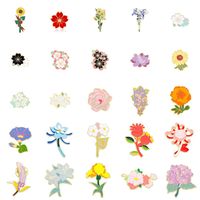 Fashion Flower Alloy Enamel Stoving Varnish Women's Brooches main image 1