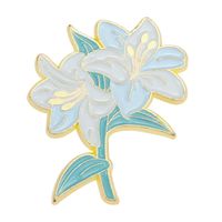 Fashion Flower Alloy Enamel Stoving Varnish Women's Brooches sku image 18