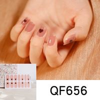 Simple Style Heart Shape Sticker Nail Patches 1 Piece sku image 10