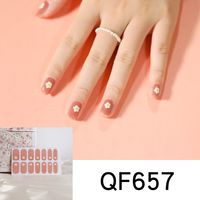 Simple Style Heart Shape Sticker Nail Patches 1 Piece sku image 11
