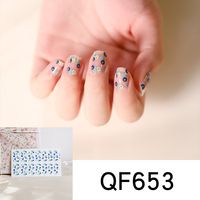 Simple Style Heart Shape Sticker Nail Patches 1 Piece sku image 8